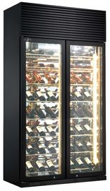 Горизонтальный холодильник вина системы вентиляторной системы охлаждения охладителя компрессора охладителя бутылки вина
