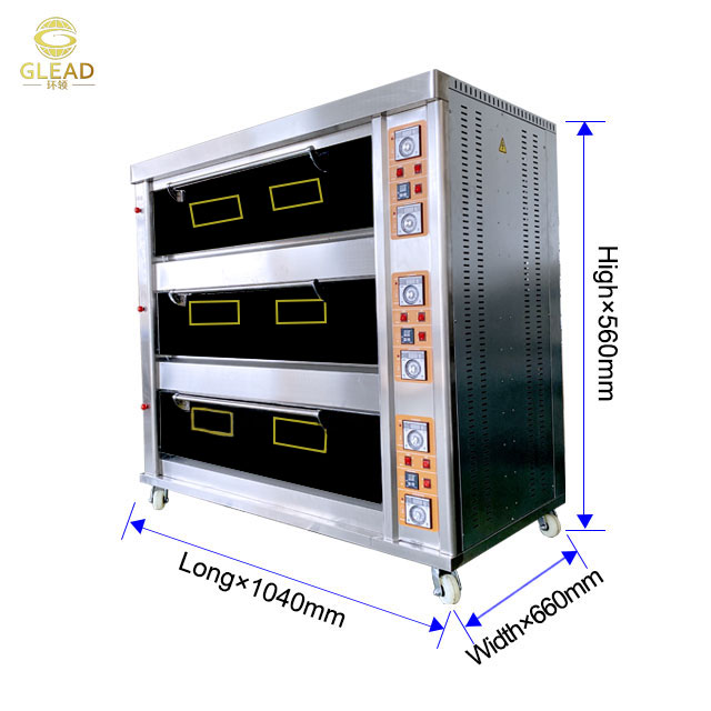 Без усилий печьте в долговечной коммерческой печи для профессионалов пекарни 0