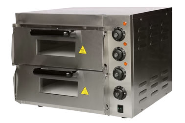Stainless Steel Commercial Pizza Oven Electrical Stone Base Bakerstone Machine