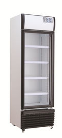 465L Glass Door Beverage Display Cooler Upright Supermarket Refrigerated Showcase