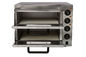 Stainless Steel Commercial Pizza Oven Electrical Stone Base Bakerstone Machine