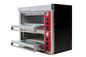 Restaurant Commercial Pizza Oven Double Deck Gas Pizza Oven Energy Saved
