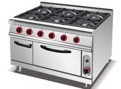 Нержавеющая сталь GL-RS-6 Кухонное оборудование NG/LPG 3.95/5.66Kg/h Потребление газа