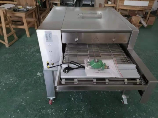 Профессиональное газовое пекарное оборудование с мраморной основой 220V напряжение 0-400.C температура