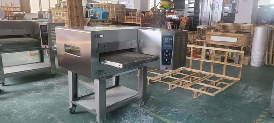 Марморное газовое оборудование для коммерческой выпечки 3N-380V/50Hz Конвейерная печь 0-400.C Температура
