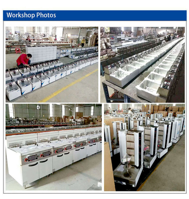 Потребление газа СПГ/ГН 800×900×850 70 Ресторанное кулинарное оборудование ГАС Фрайер машина