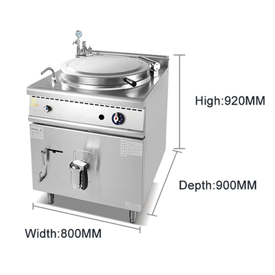 Φ600x500 Размер бака оборудование для кухни быстрого питания для производства больших объемов
