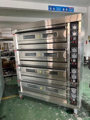 16 подносов Мощность Пекарная печь на газовой установке 220V50HZ мощность 0,3КВт