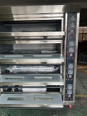 Газовая печь 16-х емкости для пекарни 485 г Чистая масса 220 В источник питания