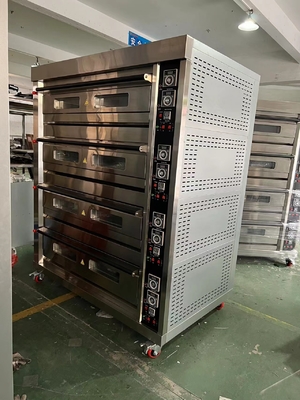 Газовая кухня Кулинарное оборудование для пекарни 494 кг Тяжелая печь для хлеба Торты Лунные пироги
