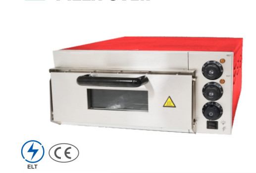 220V-240V Пиццерия Печь Нержавеющая сталь Серебряная механическая панель управления для выпечки пиццы