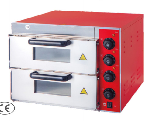 220V-240V Пиццерия Печь Нержавеющая сталь Серебряная механическая панель управления для выпечки пиццы