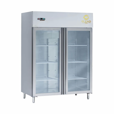 1650W итальянская кастрюля 18 штук Вентилируемое промышленное холодильное оборудование для мороженого мороженого дисплея