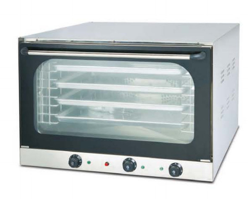 220V-240V Серебряная стальная конвенционная печь для точного выпечки при температуре 0-350°C