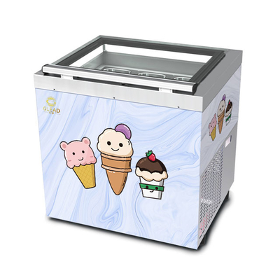 Smart Gelato Ice Cream Showcase 200W Оборудование для охлаждения отмораживания с обратным циклом