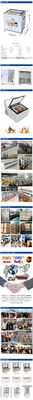 Smart Gelato Ice Cream Showcase 200 Вт холодильное оборудование 44 кг Н.У. -16.C до -18.C Температура 220-240В