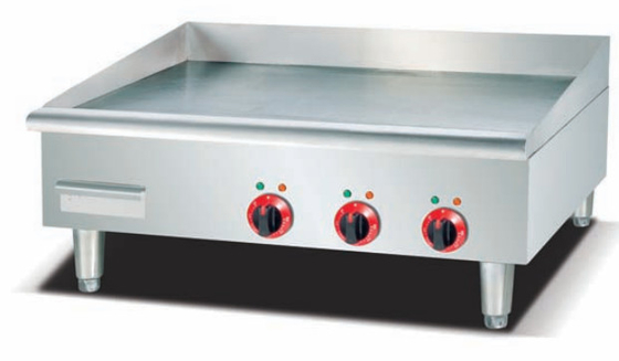 220-240V 50Hz Серебряный электрический гриль с диапазоном температуры от 0°C до 100°C