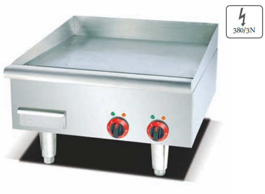 220-240V 50Hz Серебряный электрический гриль с диапазоном температуры от 0°C до 100°C