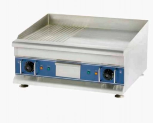 220-240v 50hz Серебряный гриль Ресторанное кулинарное оборудование для контроля температуры
