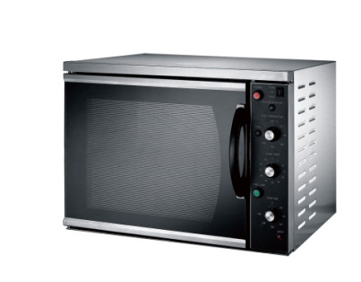 Цифровое управление 35L Нержавеющая сталь конвенционная печь 220V напряжение черный / белый цвет