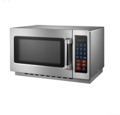 Черно-белая кухонная микроволновая печь с температурой от 0 до 200 ° C
