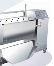 Машины для переработки мяса из нержавеющей стали 150L/180L/300L Электрический смеситель с ручным разгрузочным подносом