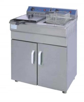 Электрический фритюр из нержавеющей стали 220-240В 0-300°C Температура для приготовления пищи в ресторане