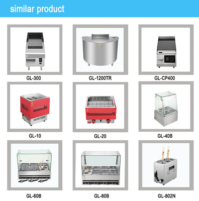 SS304 Газовые 130 кг Теппаньяки Griddle кухонный стол для коммерческих отелей