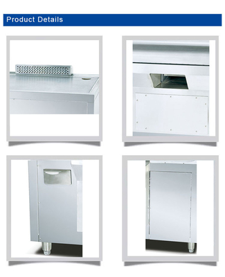 Японский газовый арк Teppanyaki SS304 Коммерческое гостиничное оборудование с СПГ/природным газом 130 кг N.W.