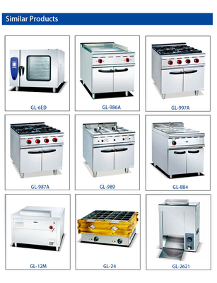 Японский газовый арк Teppanyaki SS304 Коммерческое гостиничное оборудование с СПГ/природным газом 130 кг N.W.