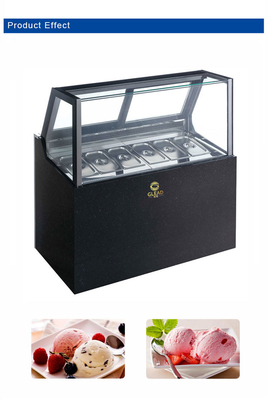 Top- Fan Cooling R404a Коммерческая гостиничная морозильная машина с температурой -18~-22°C