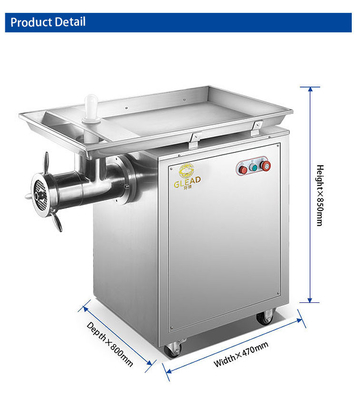 Нержавеющая сталь мясной мельницы 2200W 150KG N.W Гостиничное оборудование с мощностью измельчения