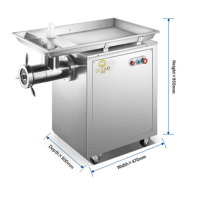 Нержавеющая сталь мясной мельницы 2200W 150KG N.W Гостиничное оборудование с мощностью измельчения