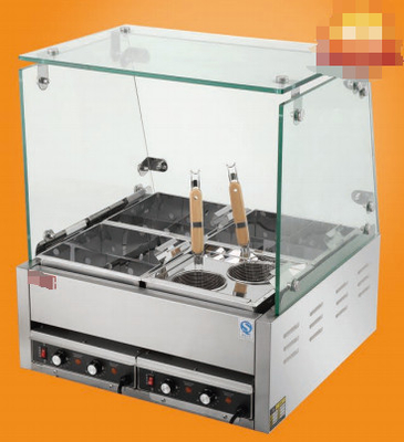 Нержавеющая сталь Канто кухарка 9KW 220V 50-60HZ кипящая функция четыре / шесть / восемь коробок