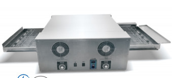 220-240V/50-60HZ Коммерческая печь для выпечки с консервацией тепла Конвейерная пиццерия