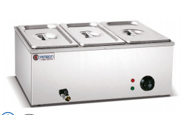 220-240V/50-60HZ Электрический Bain Marie Лучший выбор для коммерческого оборудования пекарни кухни