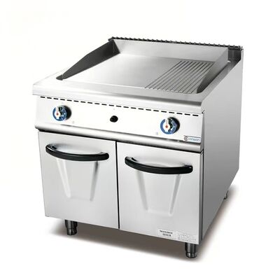 Горячая продажа Промышленный ресторан Коммерческое использование Нержавеющая сталь Плоская плитка Электрическая гриль для кухни