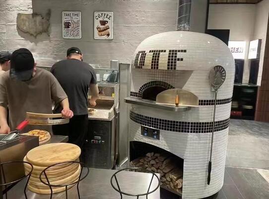 Mosaic Hybrid Pizza Oven | Wood/Gas/Electric Triple Fuel, Outdoor Commercial & Home Pizza & Bread Toaster Oven