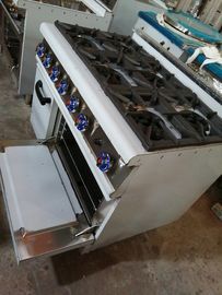 Промышленная кухня варя газовую плиту горелки оборудования 6 Фрестандинг с печью