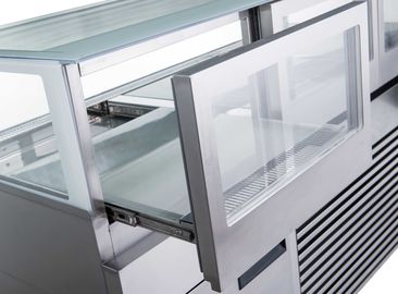 Прямоугольный промышленный шкаф дисплея торта оборудования рефрижерации Рефригератед